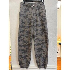 Old Navy Gray Camo Jogger Sweatpants Boys XL 14-16 Cozy Fleece Lounge Pants